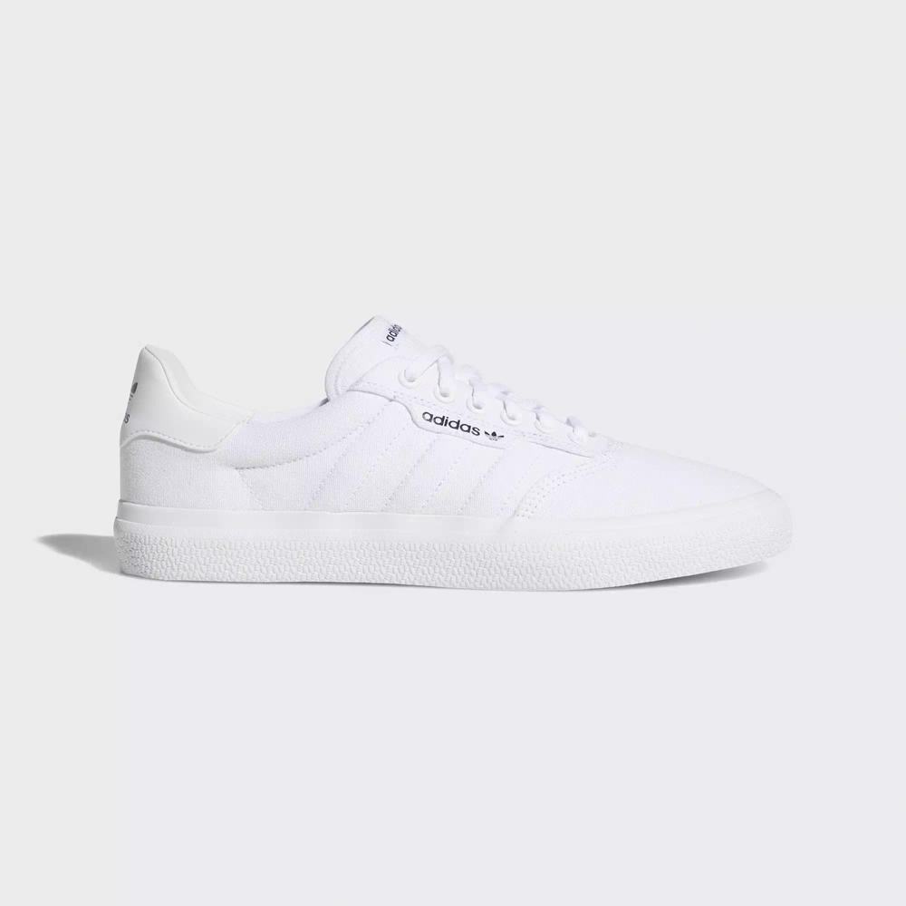 Adidas 3MC Vulc Tenis Blancos Para Hombre (MX-48792)